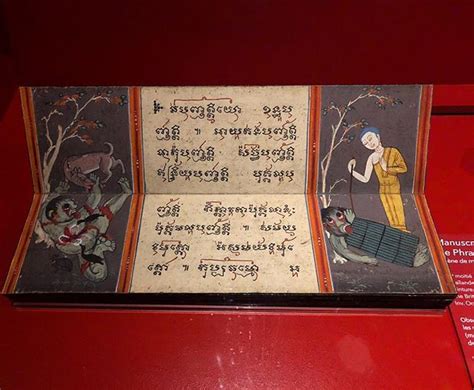 Le Manuscrit Phra Malai: Une exploration de la calligraphie et de l'iconographie bouddhiste