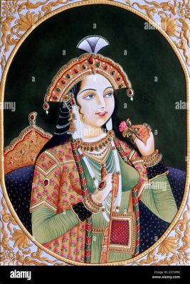 Le Portrait de la Princesse Jahan Ara: Splendeur Mughal et Intimité Divine ! 