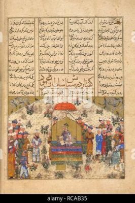 Le Manuscrit de Mahmud? Une symphonie miniature en couleurs vibrantes!